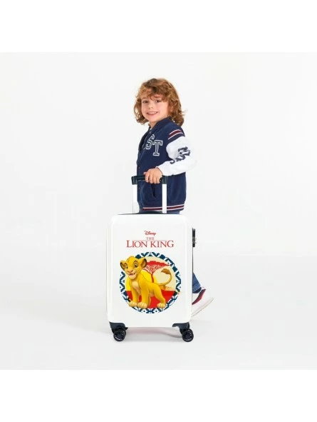 Maleta Cabina Disney El Rey Le贸n Blanca - Imagen 2