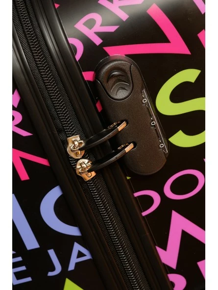 Juego De 3 Maletas Ciudades Negro - Imagen 4