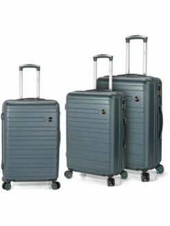 Juego De 3 Maletas Múnich Verde