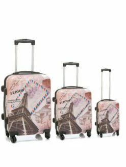 Juego De 3 Maletas Paris
