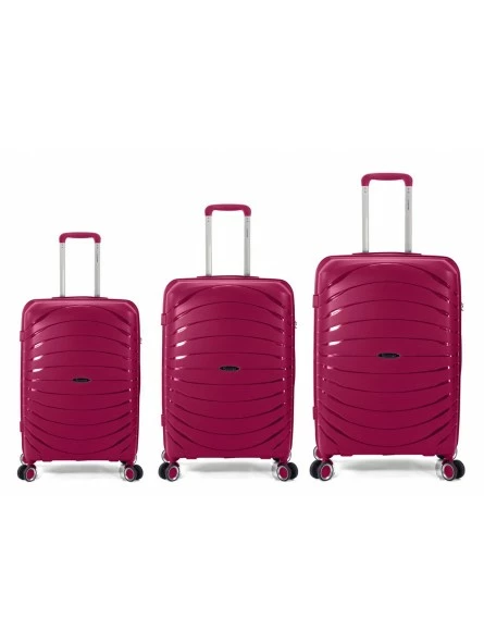 Juego De 3 Maletas TurÃn Rojo