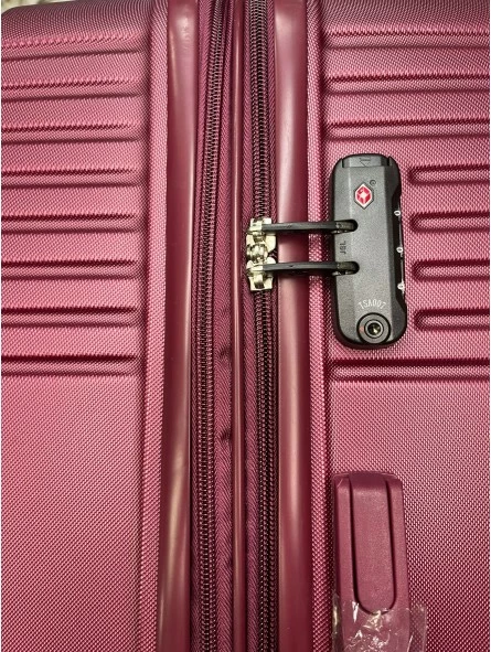 Juego De 3 Maletas Valisa Burdeos - Imagen 4