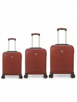 Juego De 3 Maletas Viena Burdeos