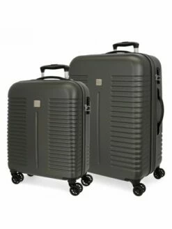 Juego De 2 Maletas Expandibles Roll Road India