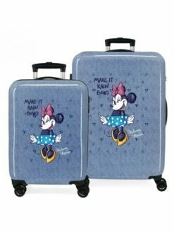 Disney Juego De Maletas Minnie Make It Rain Bows