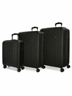 Juego De Tres Maletas Movom Wood