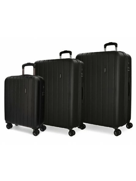 Juego De Tres Maletas Movom Wood