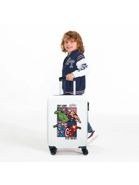 Marvel Maleta Cabina All Avengers Blanca - Imagen 2