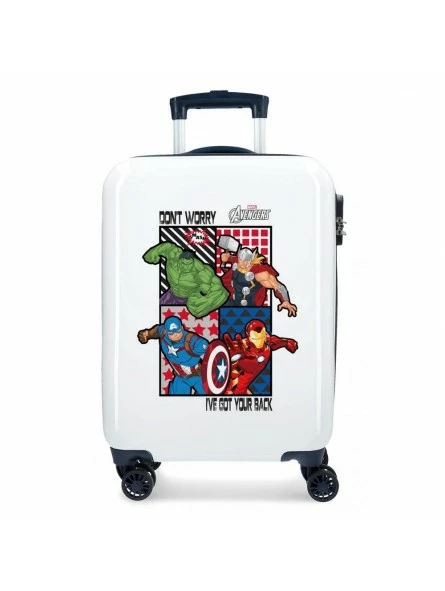 Marvel Maleta Cabina All Avengers Blanca