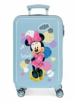 Maleta Cabina Disney Love Minnie All Heart Azul