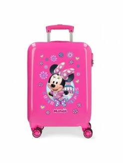 Maleta Cabina Disney Minnie Super Helpers Rosa