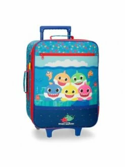 Maleta Cabina Flexible Baby Shark Happy Family