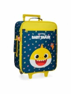 Maleta Cabina Flexible Baby Shark My Good Friend