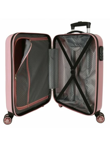 Disney Maleta Cabina Mickey Outline Rosa - Imagen 2
