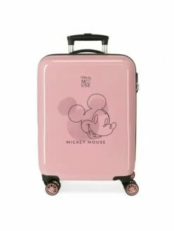 Disney Maleta Cabina Mickey Outline Rosa