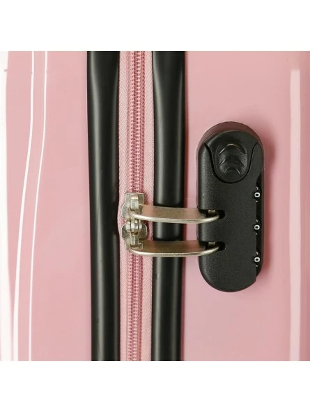 Disney Maleta Cabina Mickey Outline Rosa - Imagen 7