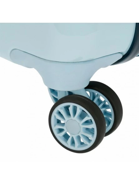 Maleta Cabina RÃgida Little Me Unicorn Celeste - Imagen 7