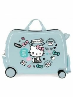 Maleta Correpasillos Azul Hello Kitty You Are Cute