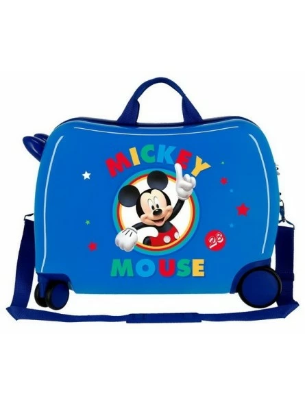 Maleta Correpasillos Disney Circle Mickey Azul - Imagen 3