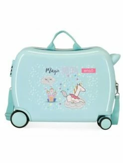 Maleta Correpasillos Enso Magic Unicorn Azul