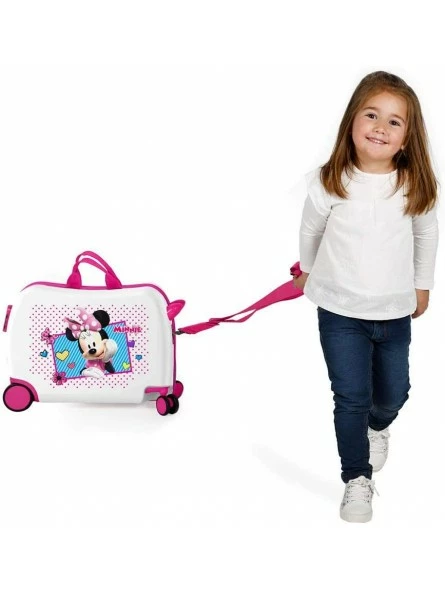 Maleta Correpasillos RG Disney Minnie Joy Rosa - Imagen 2