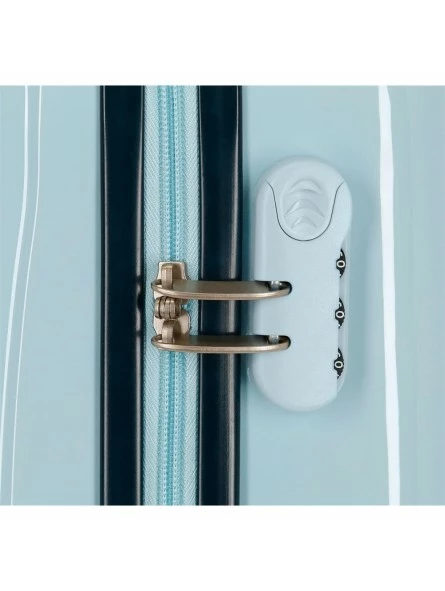 Disney Maleta Cabina Mickey Crew Love Celeste - Imagen 8