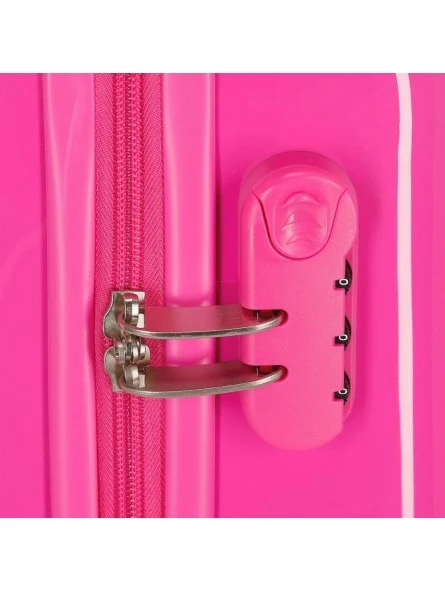 Disney Maleta De Cabina Minnie Around The World Paris Rosa - Imagen 8