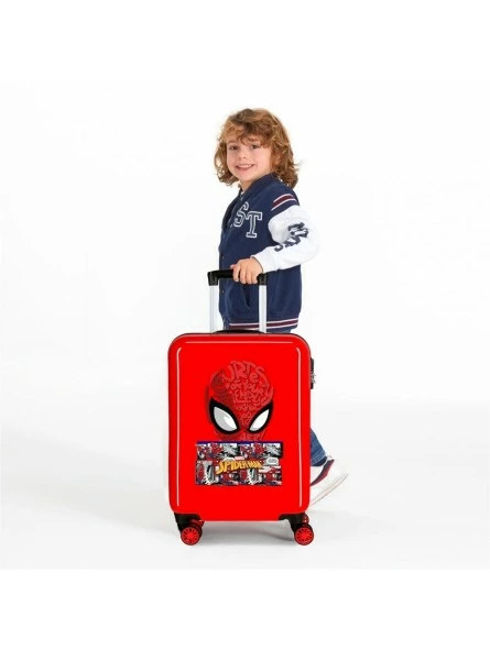 Marvel Maleta Cabina Spiderman Comic Roja - Imagen 3