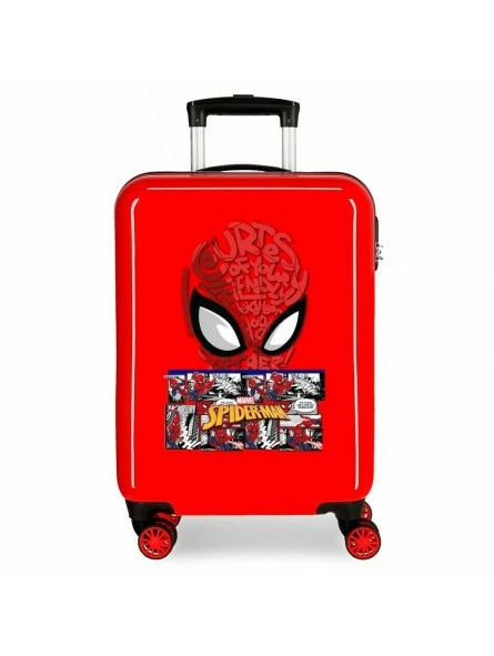 Marvel Maleta Cabina Spiderman Comic Roja