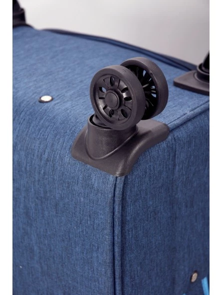 Maleta Grande Expandible Oporto Rojo - Imagen 6