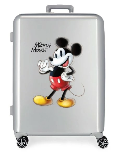 Maleta Mediana Expandible Disney 100 Joyful Mickey