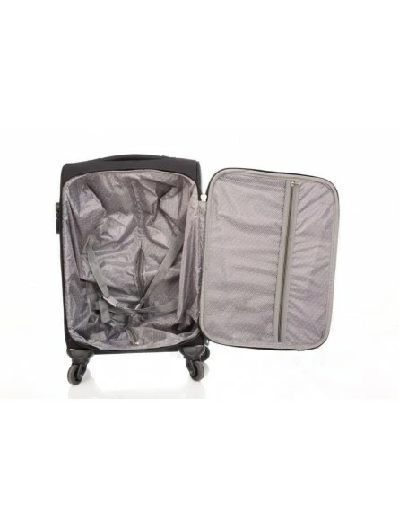 Maleta Mediana Extensible Alaska Negra - Imagen 2