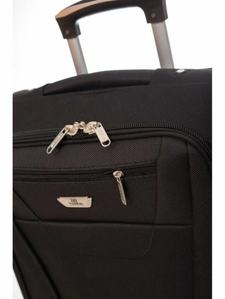 Maleta Mediana Extensible Alaska Negra - Imagen 3