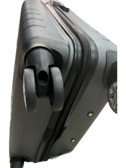 Maleta Mediana Roma Gris. - Imagen 2