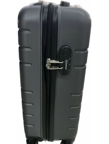 Maleta Mediana Roma Gris. - Imagen 3