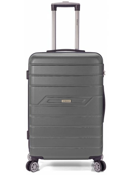 Maleta Mediana Roma Gris.