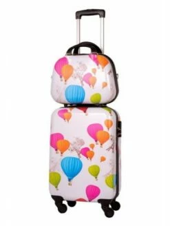 Set Maleta Cabina + Neceser Globos